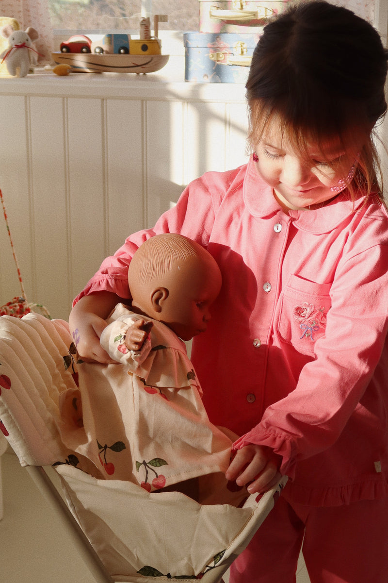 Konges Sløjd Ma Grande Cerise Pink Glitter Doll Doll High Chair