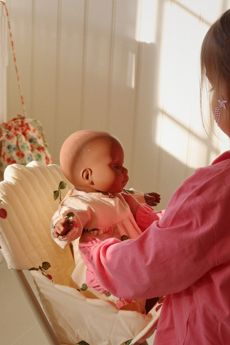 Konges Sløjd Ma Grande Cerise Pink Glitter Doll Doll High Chair