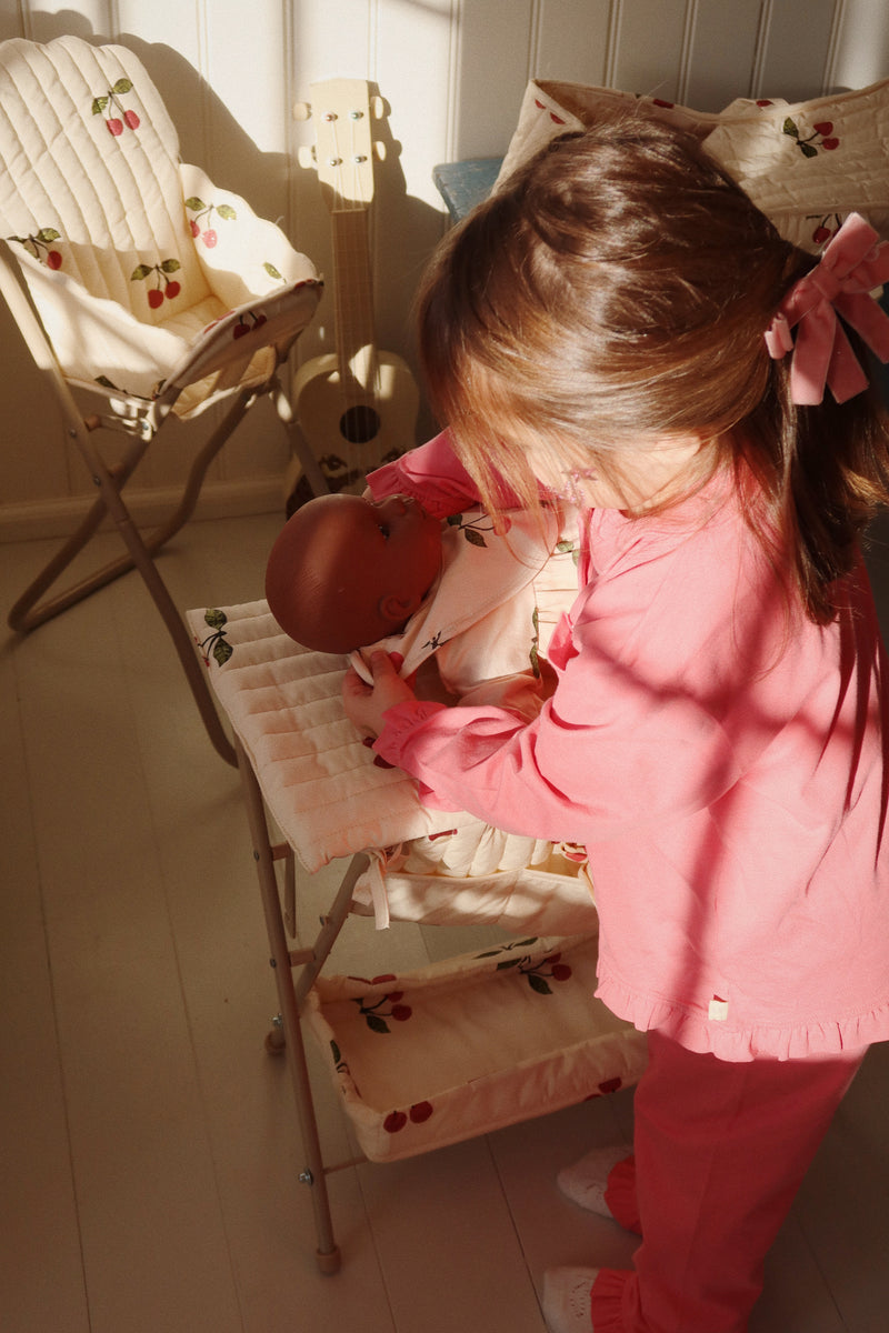 Konges Sløjd Ma Grande Cerise Pink Glitter Changing Table